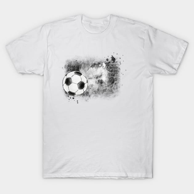 Soccer ball T-Shirt by HJstudioDesigns